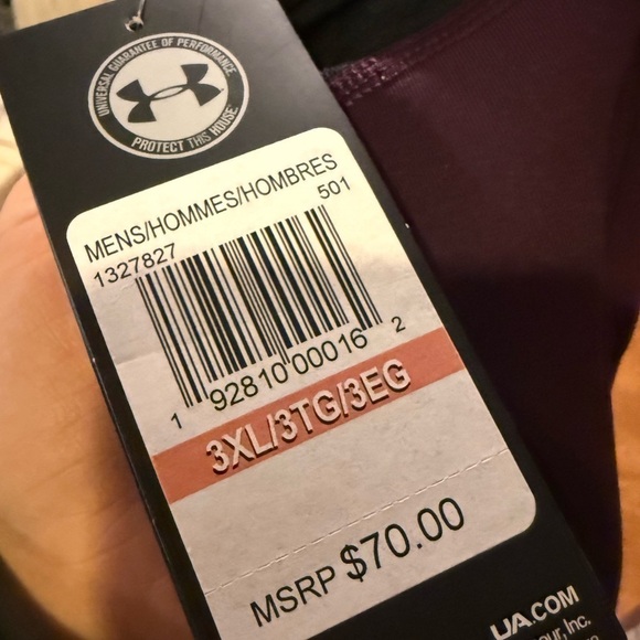 Under Armour NFL Combine Authentic Compression Leggings -3X- - Picture 4 of 5